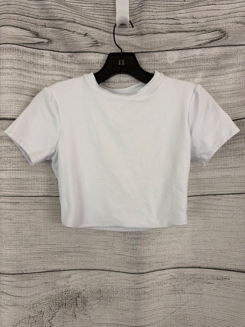 Alo Yoga Cropped Backspin Short Sleeve Size XS